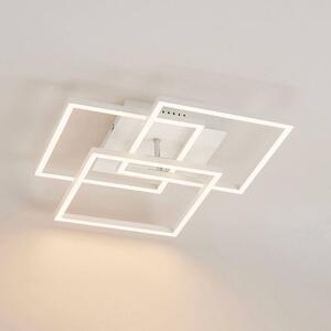 Lindby - Qiana Square Stropní Lampa LED WhiteLindby - Lampemesteren
