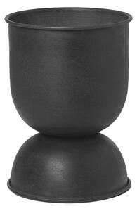 FERM LIVING Květináč Hourglass, XS, Black