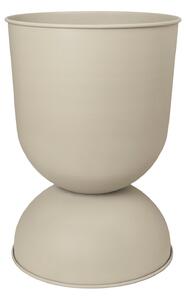 FERM LIVING Květináč Hourglass, S, Cashmere