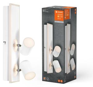 Bílé LED nástěnné svítidlo 29 W 2 SPOT MARS, teplá bílá