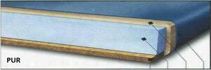 Prokond rohová postel Nikola 110/140 matrace: s matrací PU pěna, rozměr: 110x200cm