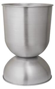 FERM LIVING Květináč Hourglass, L, Aluminium