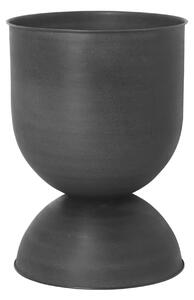 FERM LIVING Květináč Hourglass, M, Black