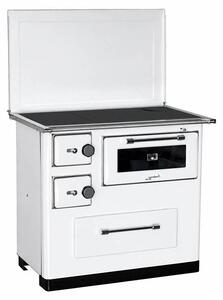 Sporák na dřevo MBS SD 10 New Line 7 kW - bílý / pravý