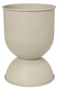 FERM LIVING Květináč Hourglass, M, Cashmere