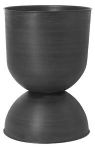 FERM LIVING Květináč Hourglass, L, Black