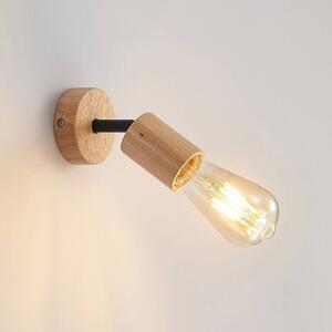 Lindby - Magniva Nástěnné Svítidlo/Stropní Lampa Wood - Lampemesteren