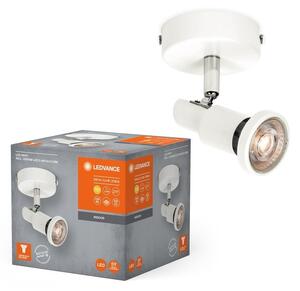 Bílé LED stropní svítidlo GU10 3,4 W SPOT, teplá bílá