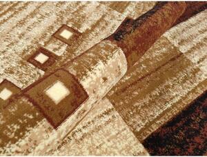 Kusový koberec PP Kostky hnědý 120X170 120x170cm