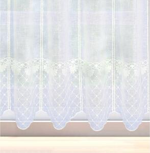 Záclona batist, Florence metráž, bílá 40 cm