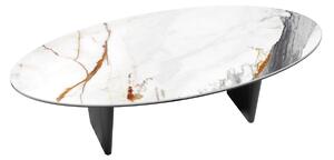 Konferenční stolek GOLIATH v. 38 cm dekor mramor Fiorentino