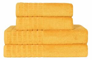 Modalový ručník nebo osuška, Modal, žlutá 50 x 95 cm