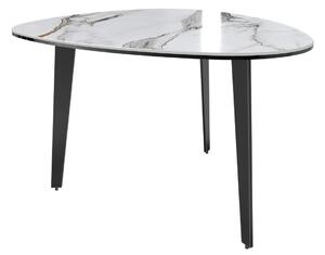 Konferenční stolek GALET v. 50 cm, dekor mramor Fiorentino