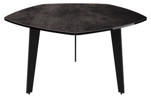 Konferenční stolek MANTA v. 43 cm dekor tmavá ocel