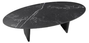 Konferenční stolek GOLIATH v. 38 cm dekor mramor Marquina