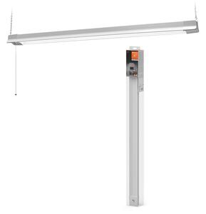LED stropní svítidlo do pracovny 1,1m CURVE, studená bílá