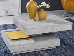 Otočný konferenční stolek Universal, šedý beton
