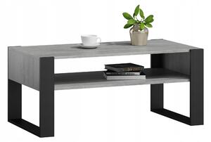 Konferenční stolek Matkam obdélníkový 120 x 63,6 x 50 cm, betonový vzhled
