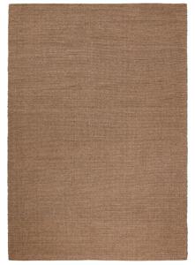 Kave Home Hnědý vlněný koberec Imerna 230 x 160 cm
