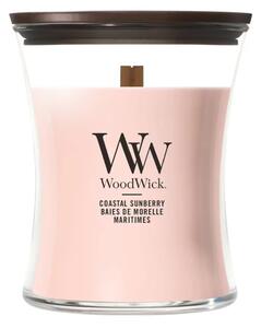 WoodWick Malá vonná svíčka WoodWick, Coastal Sunberry