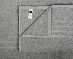 Bavlněný ručník a osuška, Finer šedý 50 x 95 cm
