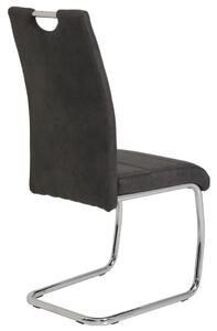 Jídelní židle FLORA II S antracitová