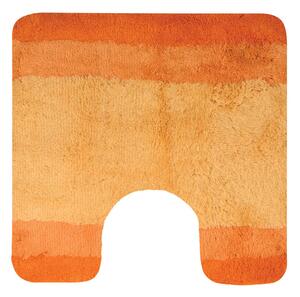 Spirella koupelnová WC předložka BALANCE, oranžová, polyester, 55 x 55 cm