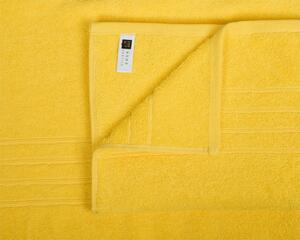 Bavlněný ručník a osuška, Finer žlutý 50 x 95 cm