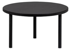 Konferenční stolek Lau ø 60 cm černý