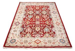 Makro Abra Kusový koberec RIVOLI EE58A Klasický červený krémový Rozměr: 160x225 cm