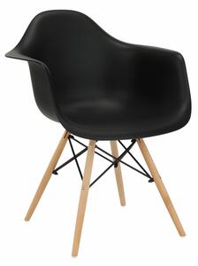 Jídelní židle Damiron PC-019 (černá). Vlastní profesionální přeprava až k Vám domů 1006246