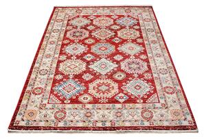 Makro Abra Kusový koberec RIVOLI EF60B Klasický červený Rozměr: 80x150 cm