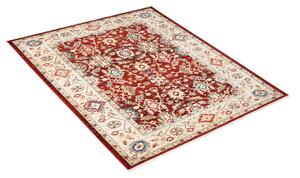 Makro Abra Kusový koberec RIVOLI EE58A Klasický červený krémový Rozměr: 80x150 cm