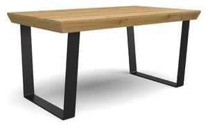 Majstrštych Jídelní stůl Albatros - designový industriální nábytek velikost stolu + rozšíření (D x Š): 120 x 90 + 50cm