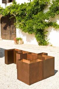 Il Giardino di Corten - Květináč TEBE ANGOLARE