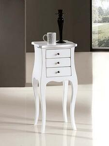 Odkládací stolek AM370, Italský stylový nábytek, provance. dekoru AM: ořech červotoč