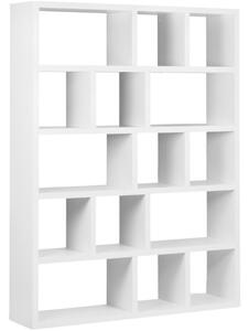 Matně bílá knihovna TEMAHOME Berlin 5 150 x 34 cm
