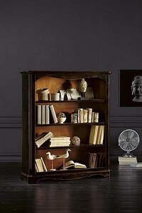 Knihovna AM287, Italský stylový nábytek, provance. dekoru AM: ořech červotoč
