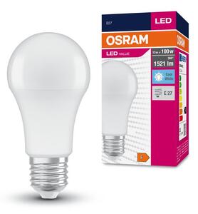 Matná LED žárovka E27 13 W CLASSIC A, studená bílá (100 W)