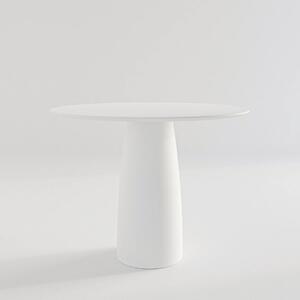 Lakovaný jídelní stůl kruh D850mm White RAL 9016