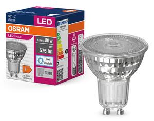 LED bodovka GU10 6.9 W 575 lm PAR16 VALUE, studená denní bílá