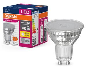 LED bodovka GU10 6.9 W 620 lm PAR16 VALUE, teplá bílá