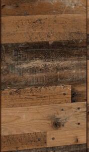 Předsíňová stěna Vincent, vintage optika dřeva