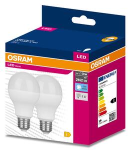 2 ks LED žárovka E27 4000 K CLASSIC A, studená bílá