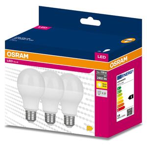 3 ks LED žárovka E27 19 W 2700 K CLASSIC A, teplá bílá