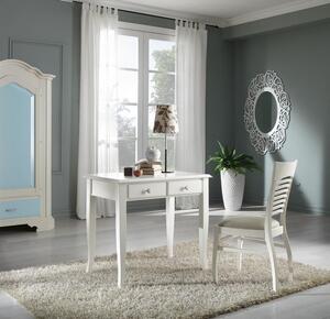 Psací stůl AMZ3104A, Italský stylový nábytek, provance dekoru AM: ořech červotoč