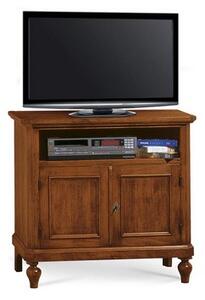 TV komoda AMZ1521A, Italský stylový nábytek, provance dekoru AM: ořech červotoč
