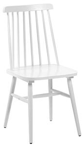 Bílá dřevěná jídelní židle Kave Home Tressia