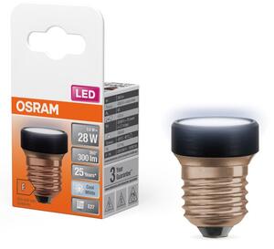 Plochá LED žárovka 3.5W E27 STAR, studená bílá