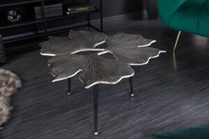 Stříbrný konferenční stolek Gingko